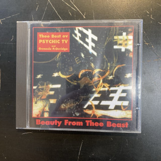 Psychic TV And Genesis P.Orridge - Beauty From Thee Beast (Thee Best Ov) CD (VG/VG+) -experimental-